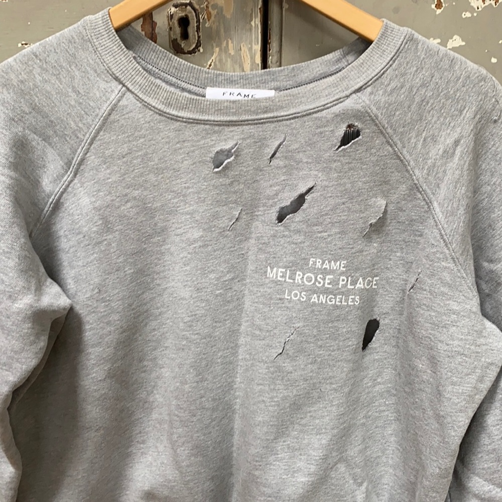 Frame Melrose Place Crew Sweatshirt